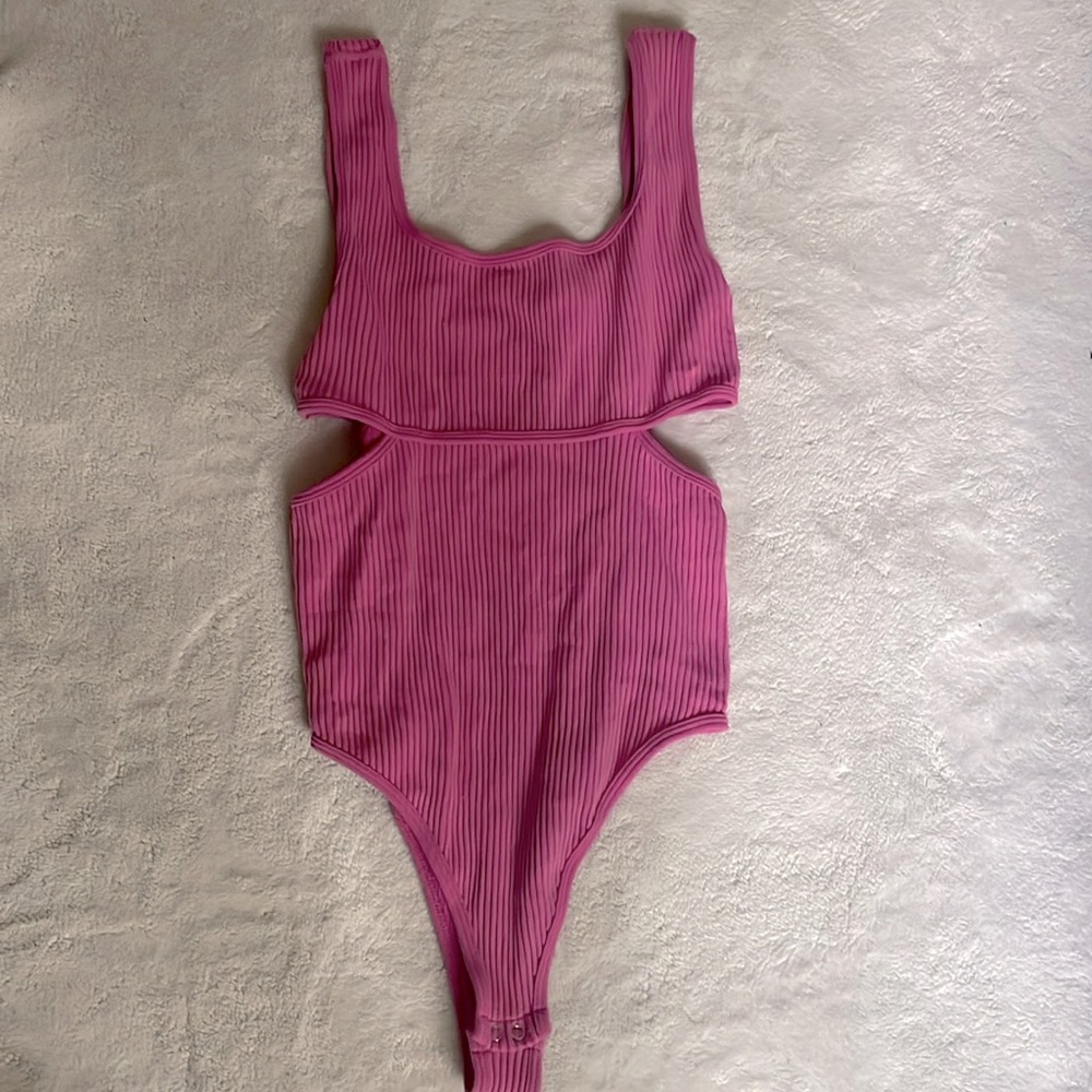 Ribbed Bodysuit